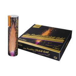 5m Fontäne Violett-Gold