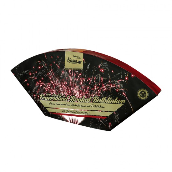 Feuerwand Brokat-Rotblinker