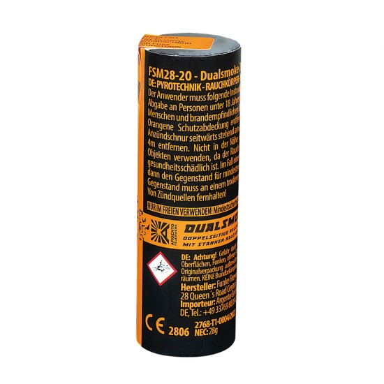 Dualsmoke 28mm Orange